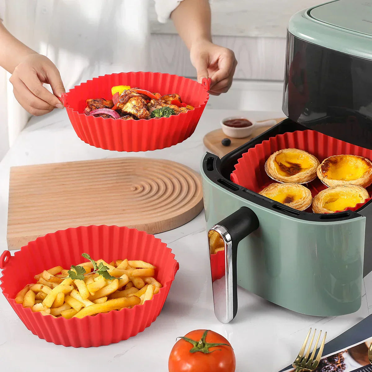 Air fryer silicone liners - Reusable