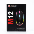OIJIGE M12 RGB Wired Gaming Mouse
