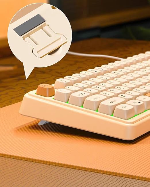 LB C01 Wired Keyboard and Mouse Combo