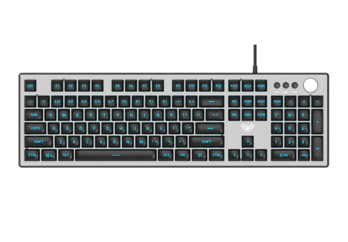 AULA MEMBRANE KEYBOARD BLACK GREY
