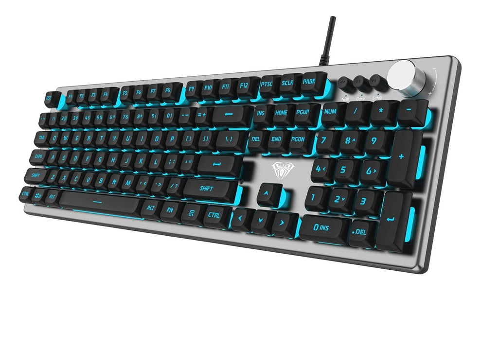 AULA MEMBRANE KEYBOARD BLACK GREY