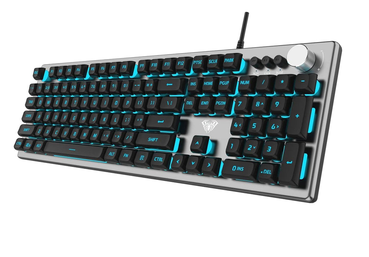 AULA MEMBRANE KEYBOARD BLACK GREY