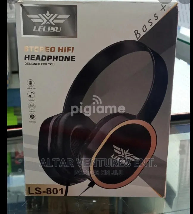 Lelisu LS-801 Extra Bass Gaming Headset