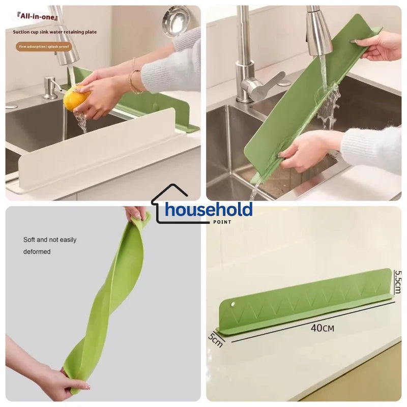 Sink Splash Guard With Suction