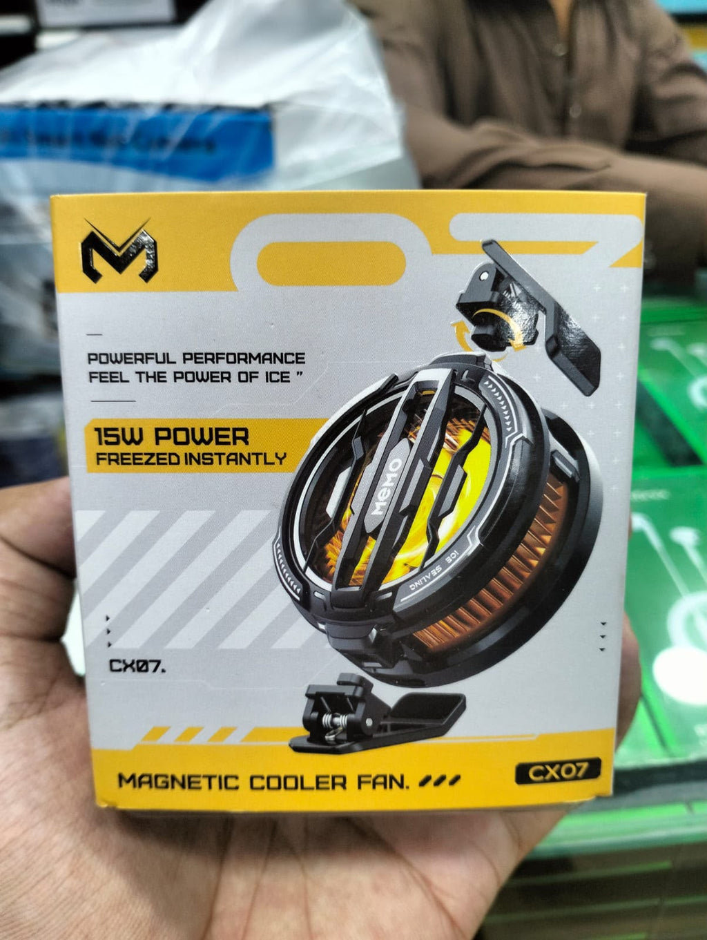 CX07 15W Magnetic Phone Cooling Fan