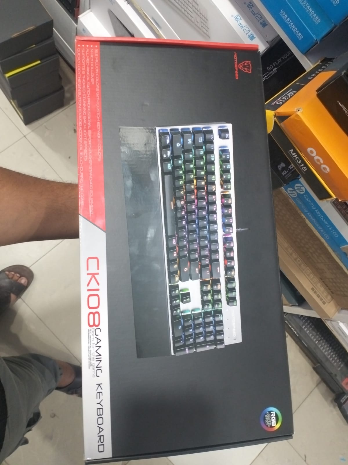 HP GK520 RGB Mechanical Gaming Keyboard