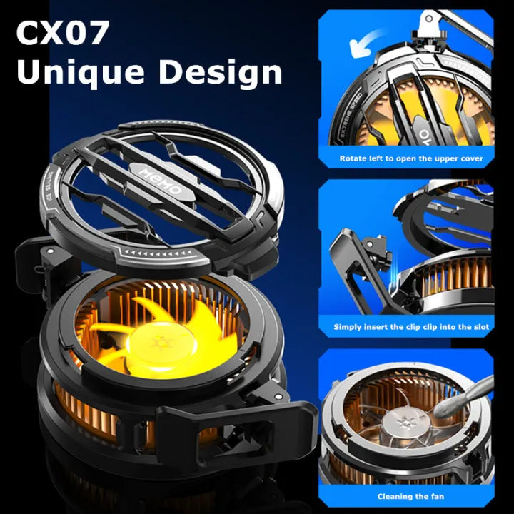 CX07 15W Magnetic Phone Cooling Fan