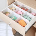 Adjustable drawer dividers organizer