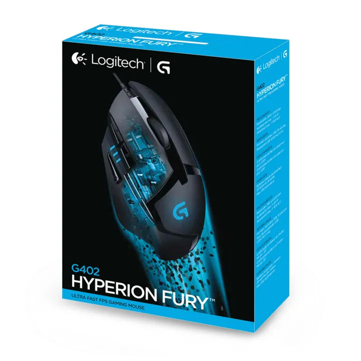 Logitech G402 Gaming Mouse Hyperion Fury