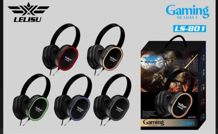 Lelisu LS-801 Extra Bass Gaming Headset